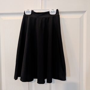 Motionwear Black A-Line Dance Skirt